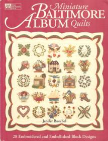 Miniature Baltimore Album Quilts  Book Cover